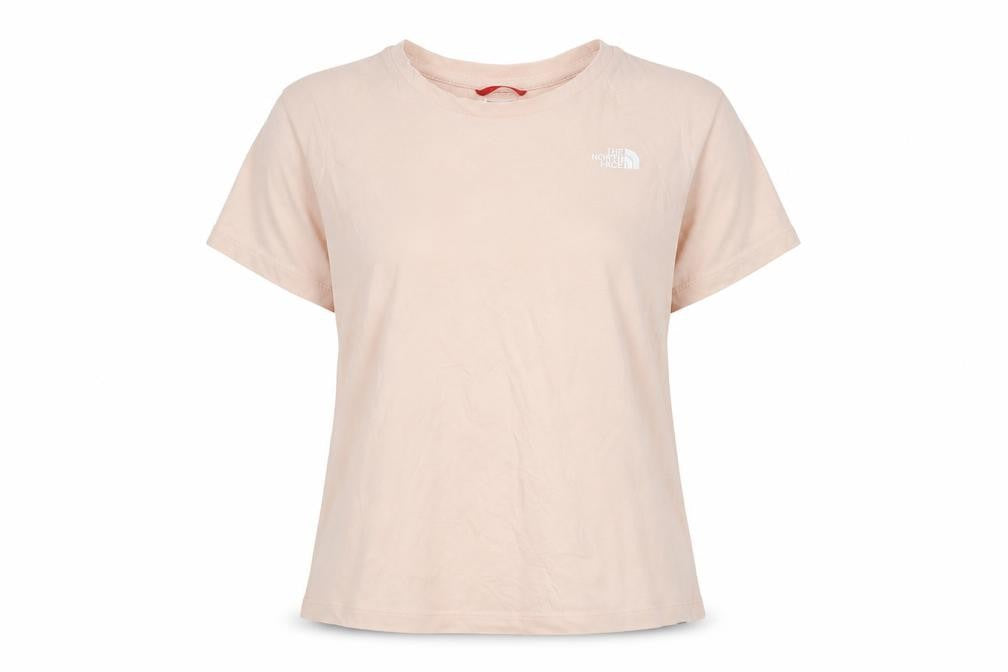 The North Face Womens Beige Cotton Short Sleeve T-Shirt M