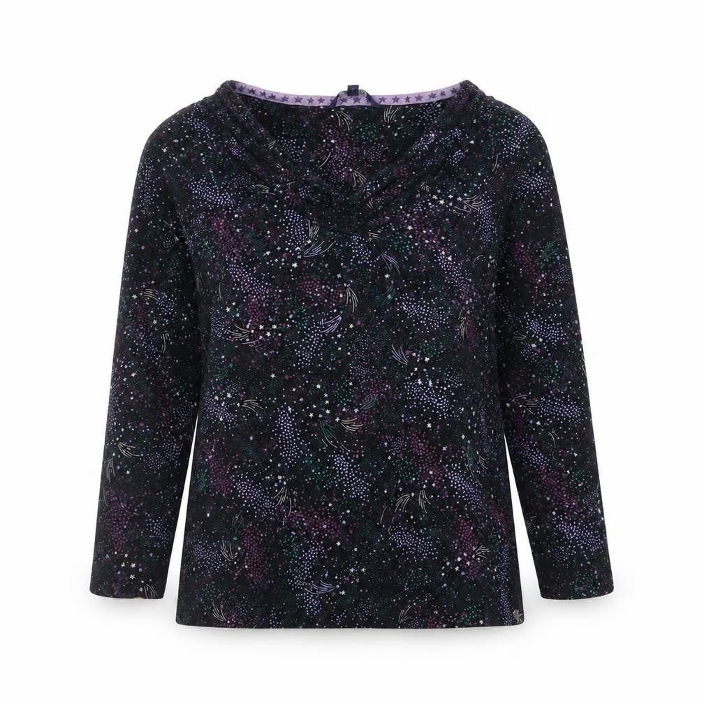 Maine New England Womens Multicoloured Cotton Long Sleeve T-Shirt Size 12