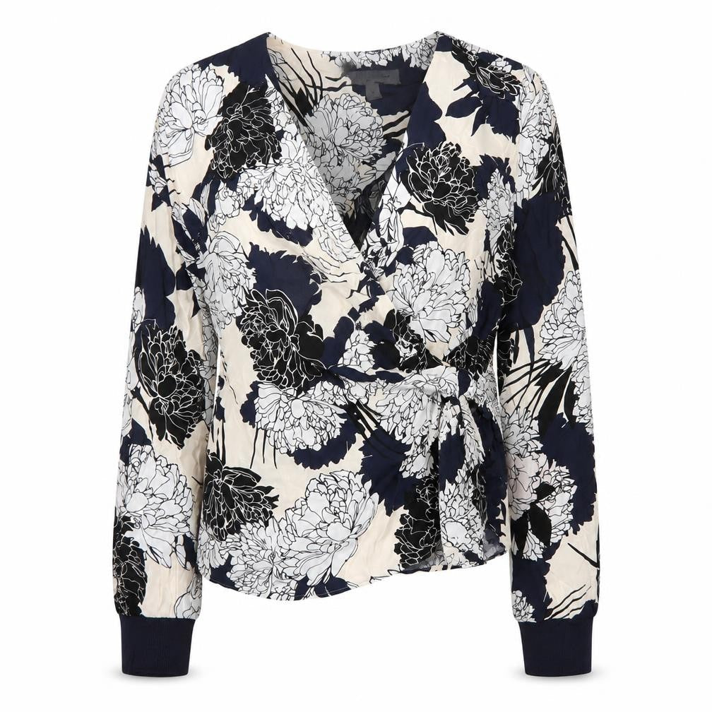 Marks & Spencer Autograph Women's Floral Wrap Blouse Size 8