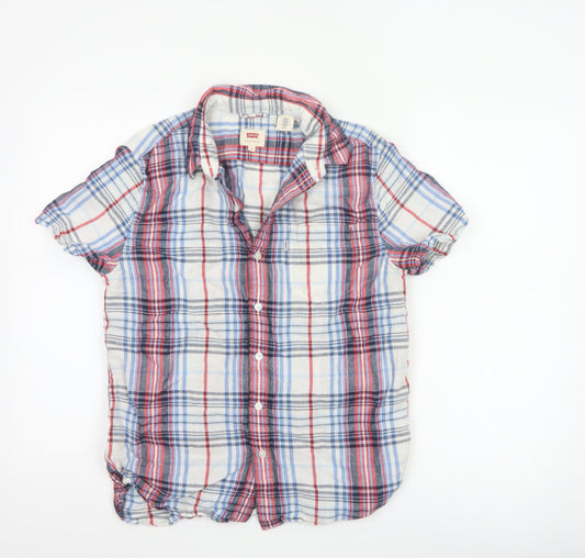 Prewornwholesale purple cropped slim fit active T-shirt with short sleeves and a high neckline.