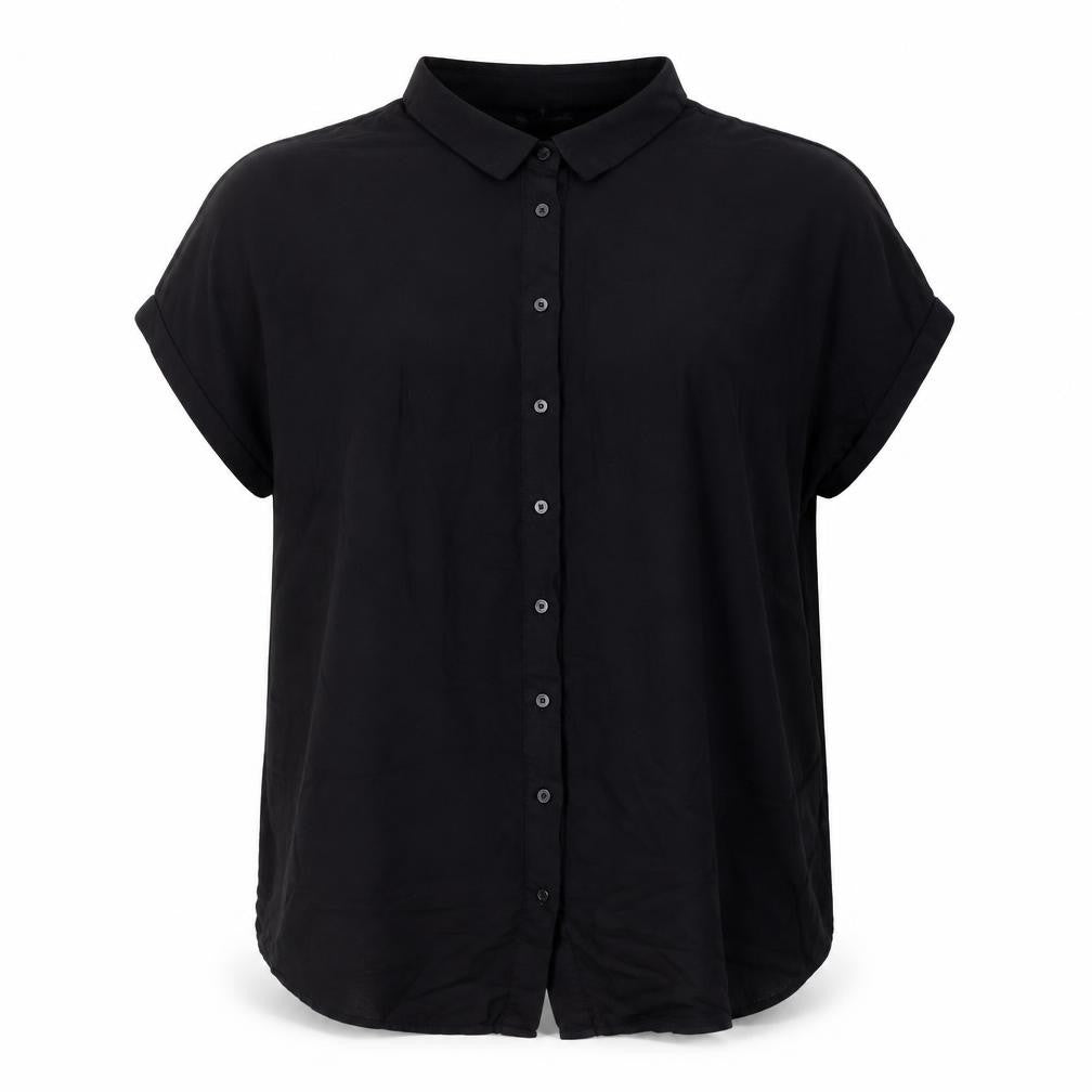 H&M Mama Black Button-Up Maternity Shirt Women’s S