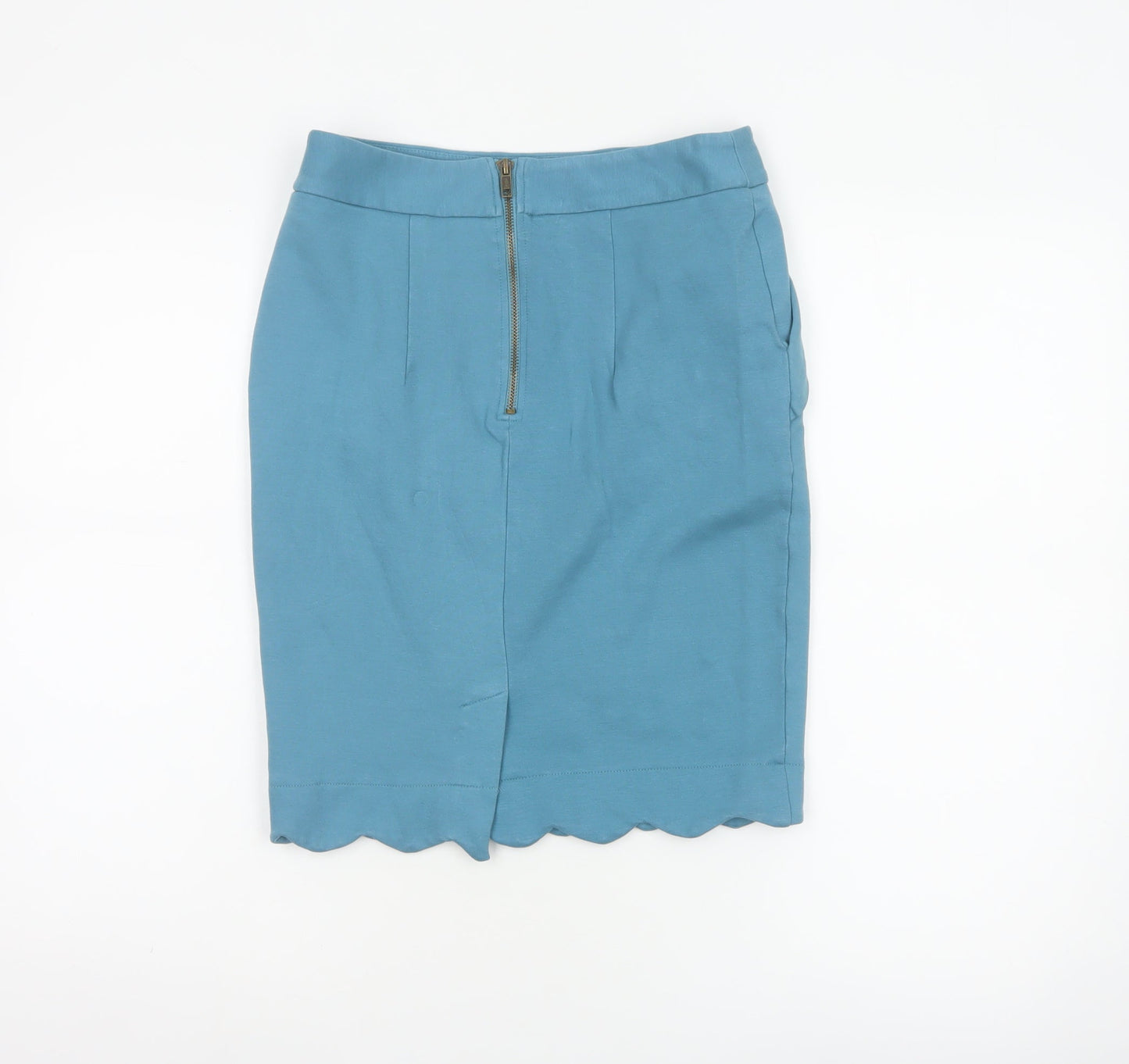 Darling Women’s Blue Knee Length Pencil Skirt Size S Viscose Blend