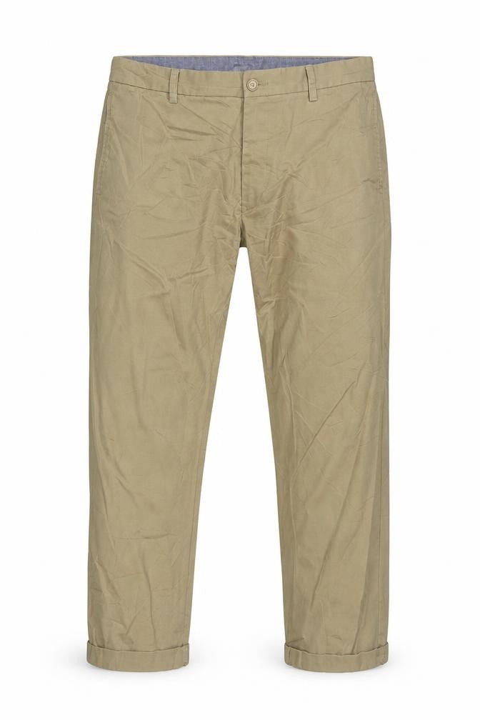 Banana Republic Men's Beige Chino Trousers 34x34 Regular Fit