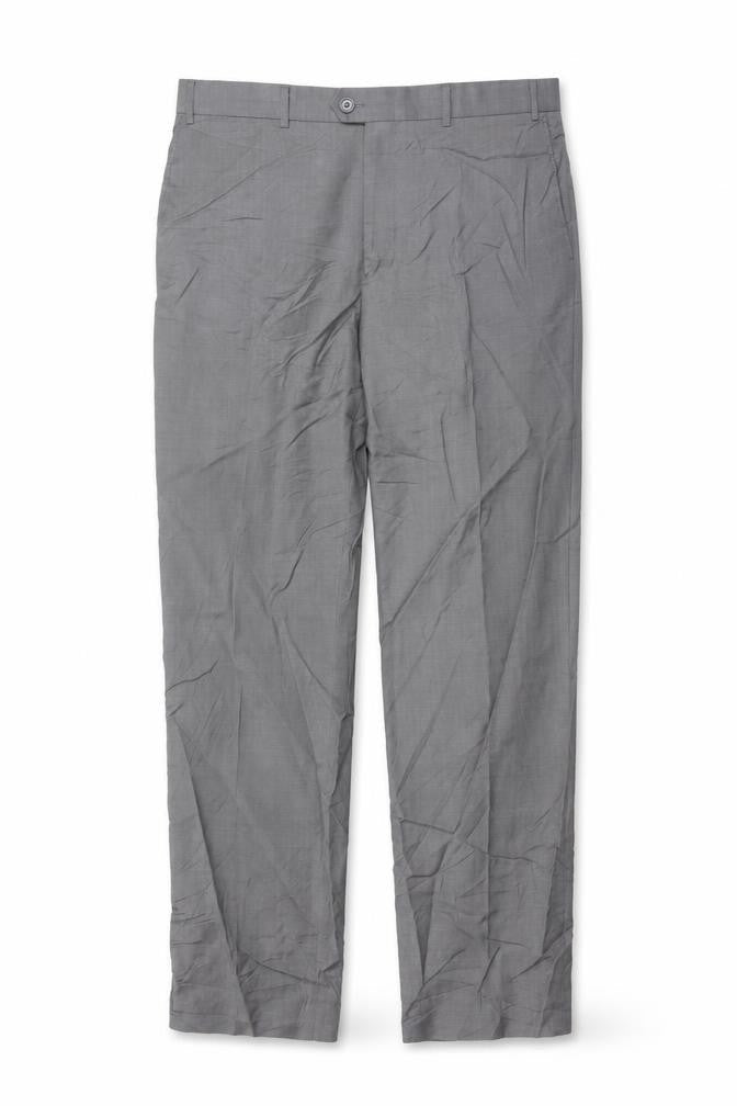Marks & Spencer Men’s Grey Wool Dress Pants 38W 31L Regular Fit