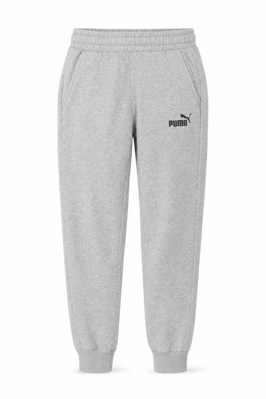 Puma Women's Grey Jogger Sweatpants Small Regular Fit