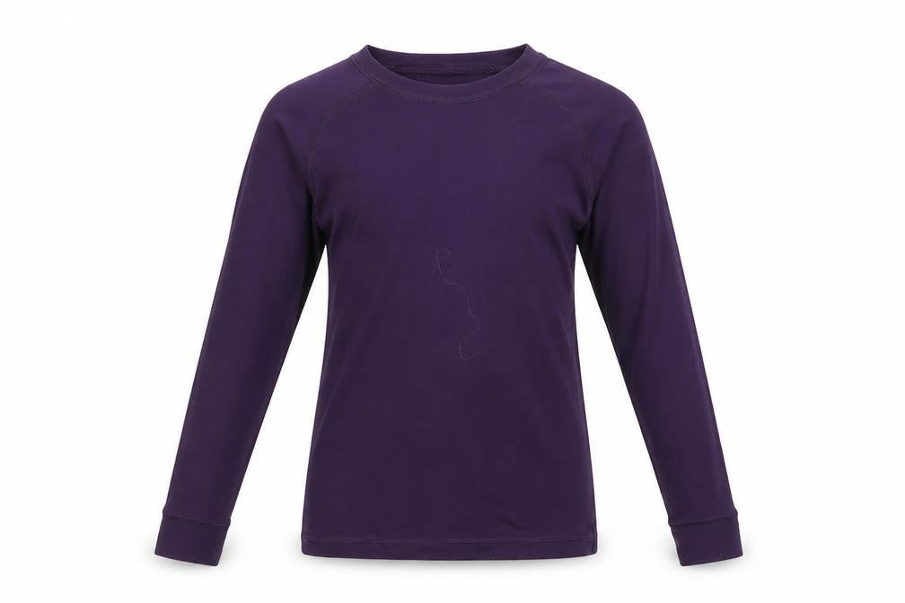 Mountain Warehouse Girls Purple Thermal Long Sleeve Activewear Top 7-8 Years