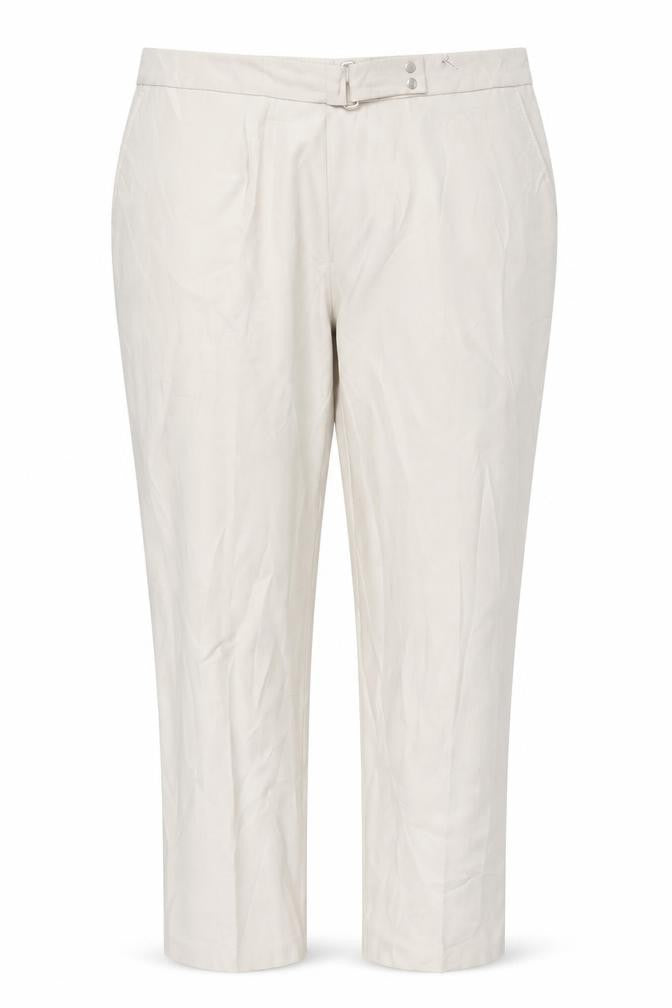 Marks & Spencer Women Beige Size 16 Pleated Trousers