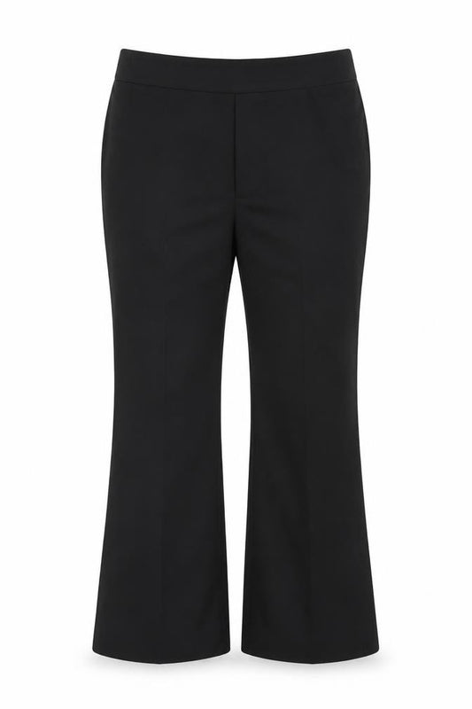 Marks and Spencer Women Black Flared Trousers Size 20