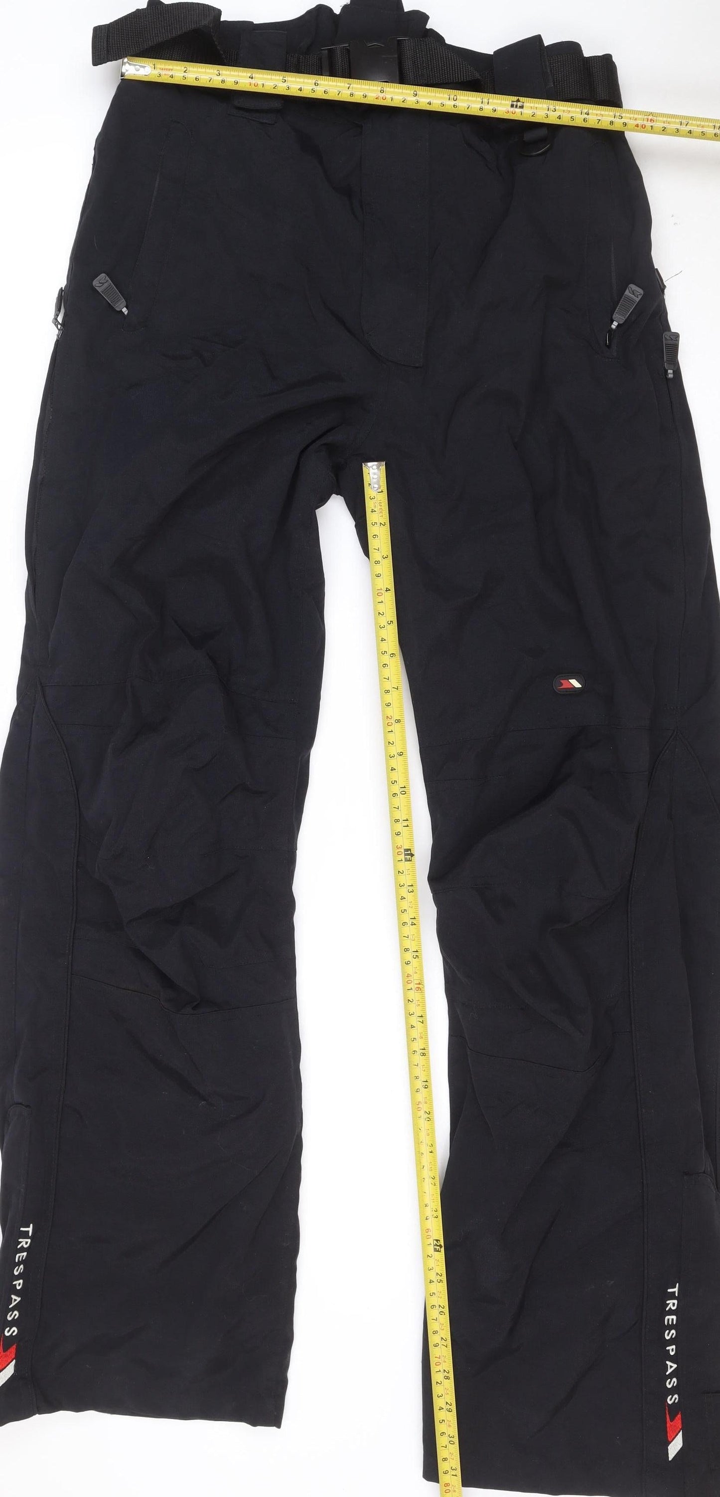 Trespass Womens Black Waterproof Insulated Snow Pants Size M