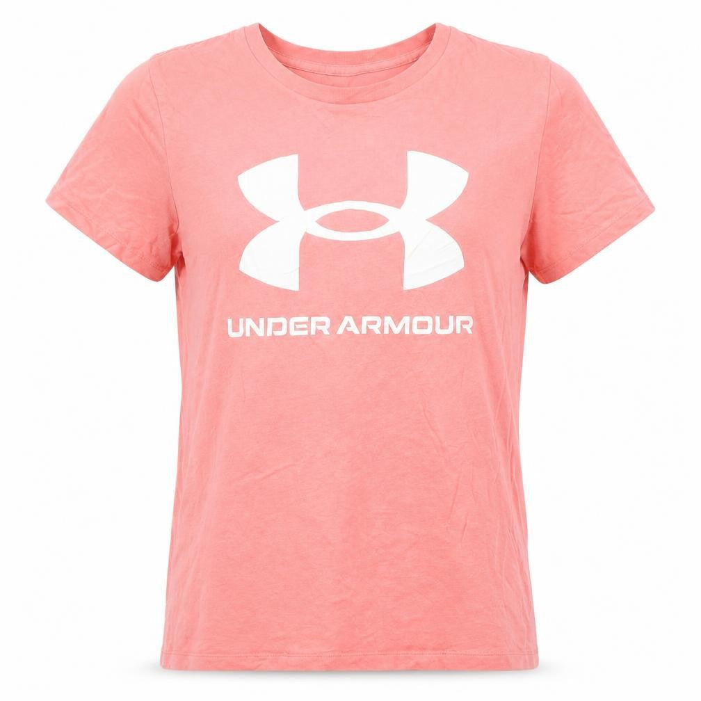 Under Armour Womens Pink Short Sleeve Classic T-Shirt L