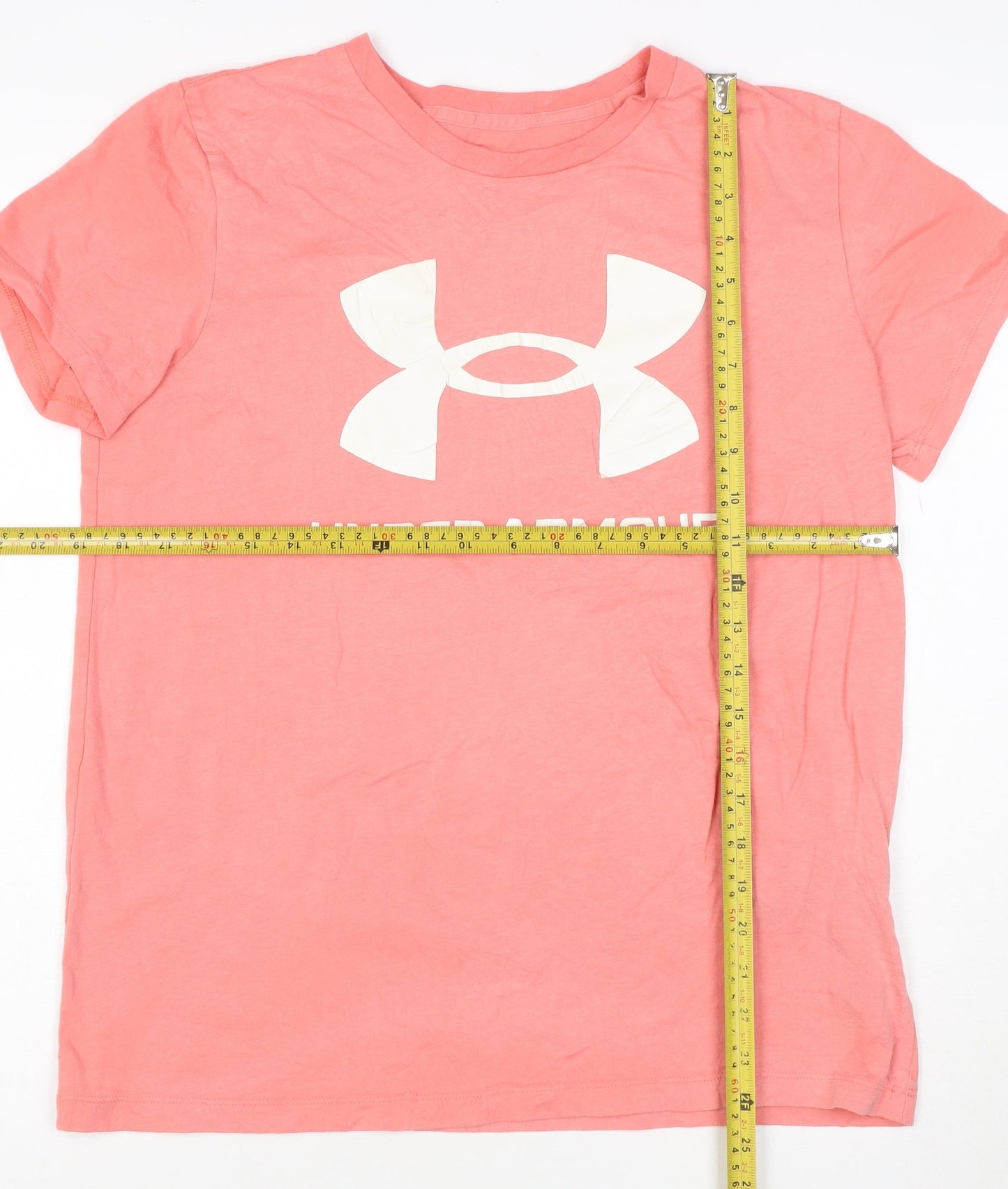 Under Armour Womens Pink Short Sleeve Classic T-Shirt L