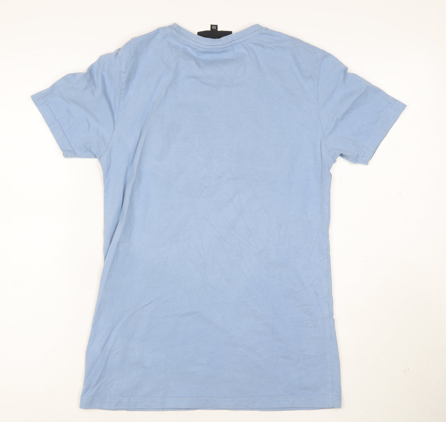 Métissier Paris Men's Blue XS Cotton Graphic T-Shirt