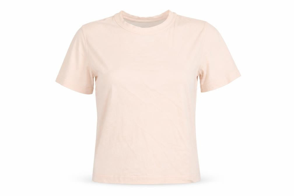 Nike Women's Pink XS Basic Cotton Crew Neck T-Shirt