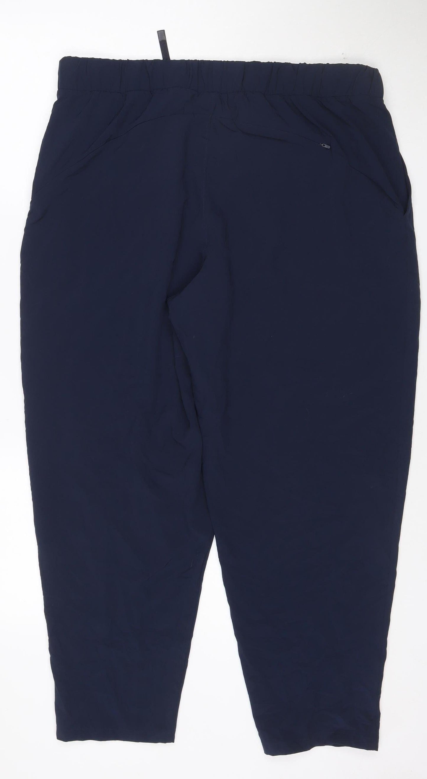 Marks and Spencer Women Blue Size 18 Jogger Trousers Lightweight