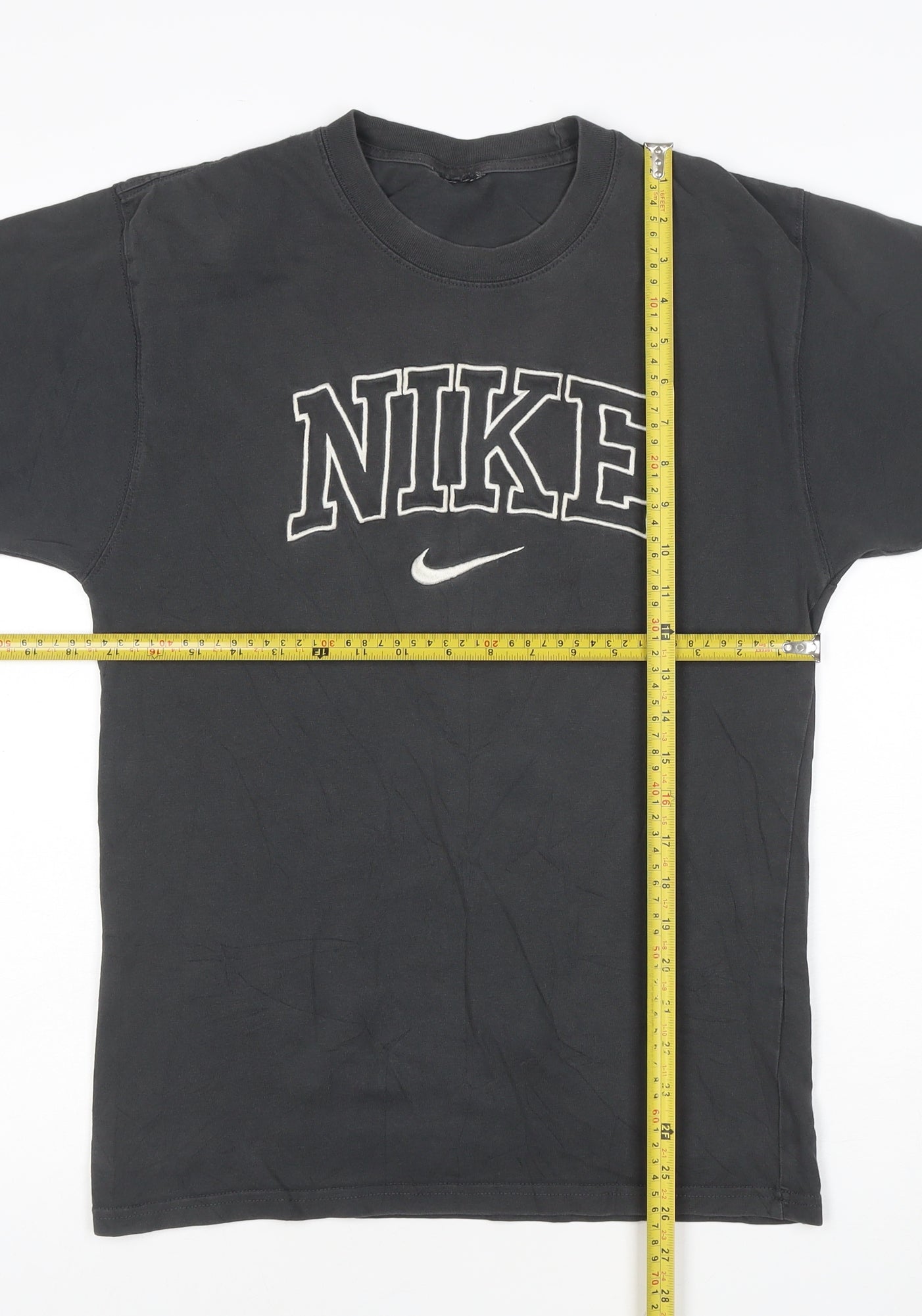 Nike Men's Black XS Sports Logo Crew Neck Cotton T-Shirt