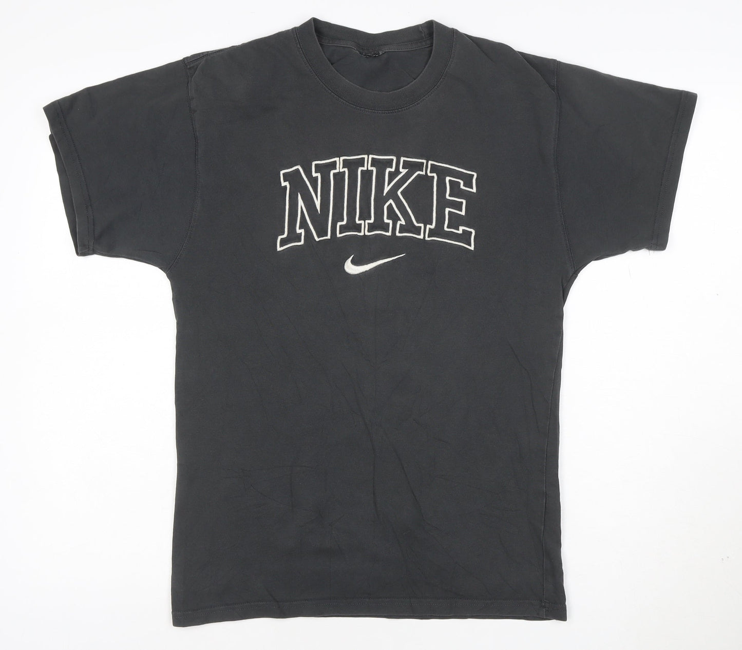 Nike Men's Black XS Sports Logo Crew Neck Cotton T-Shirt