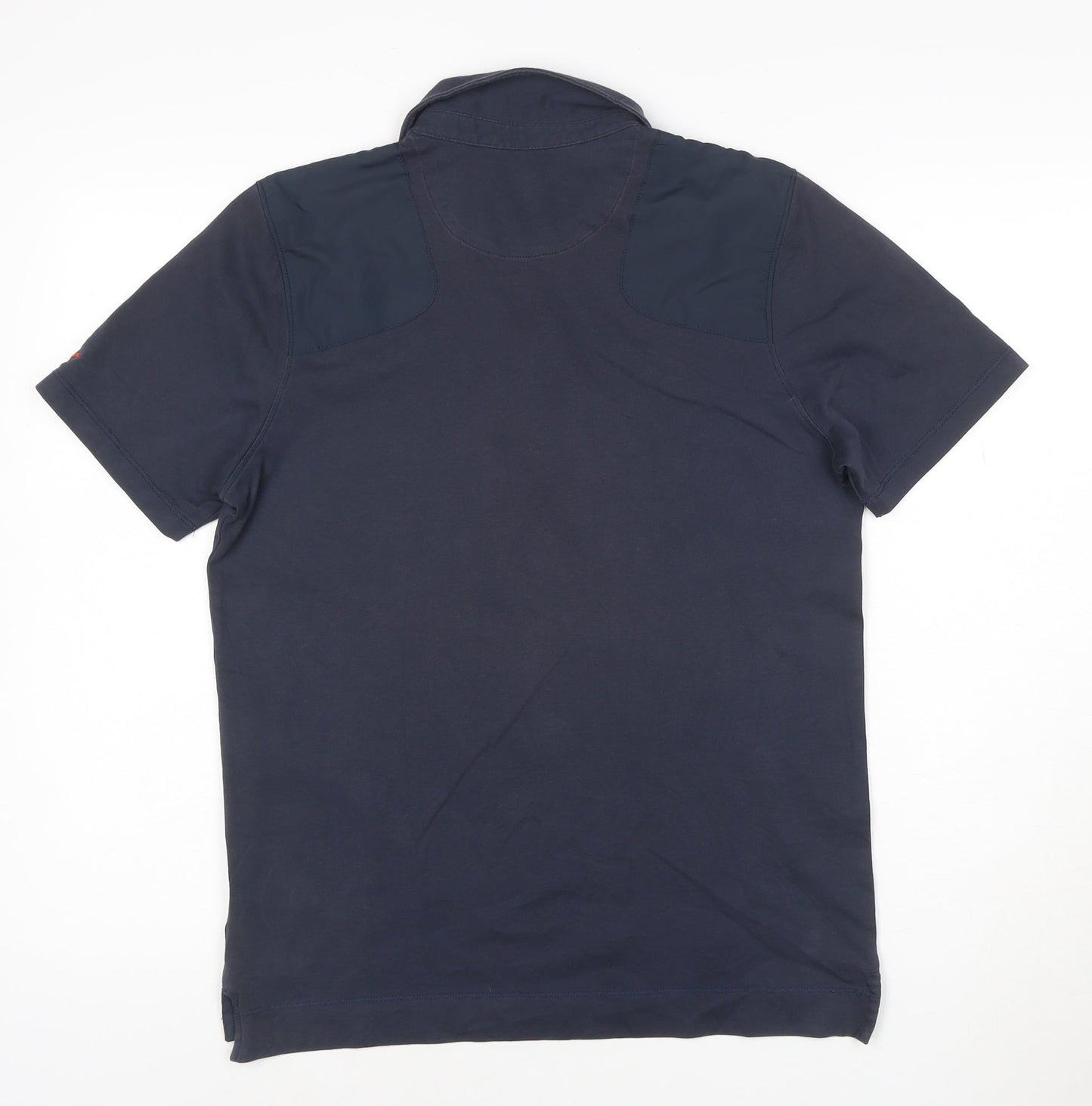Wolsey Men's Navy Short Sleeve Polo Shirt Size S Classic Fit