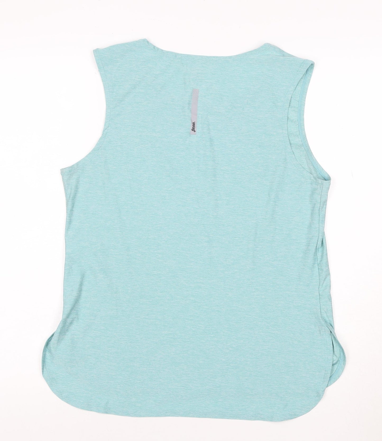 Penn Womens Blue Sleeveless Activewear Tank Top Size L Lightweight