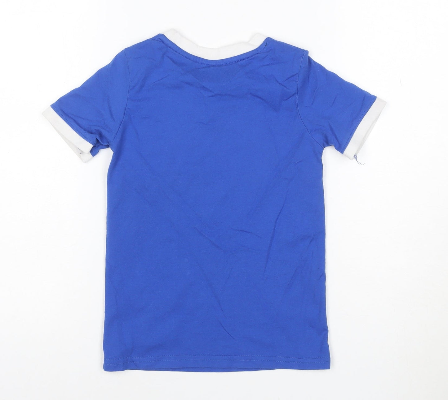 Beverly Hills Polo Club Boys Blue 7-8 Years Crew Neck T-Shirt