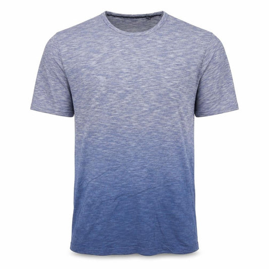 Jasper Conran Men's Blue Colourblock Short Sleeve Cotton T-Shirt M