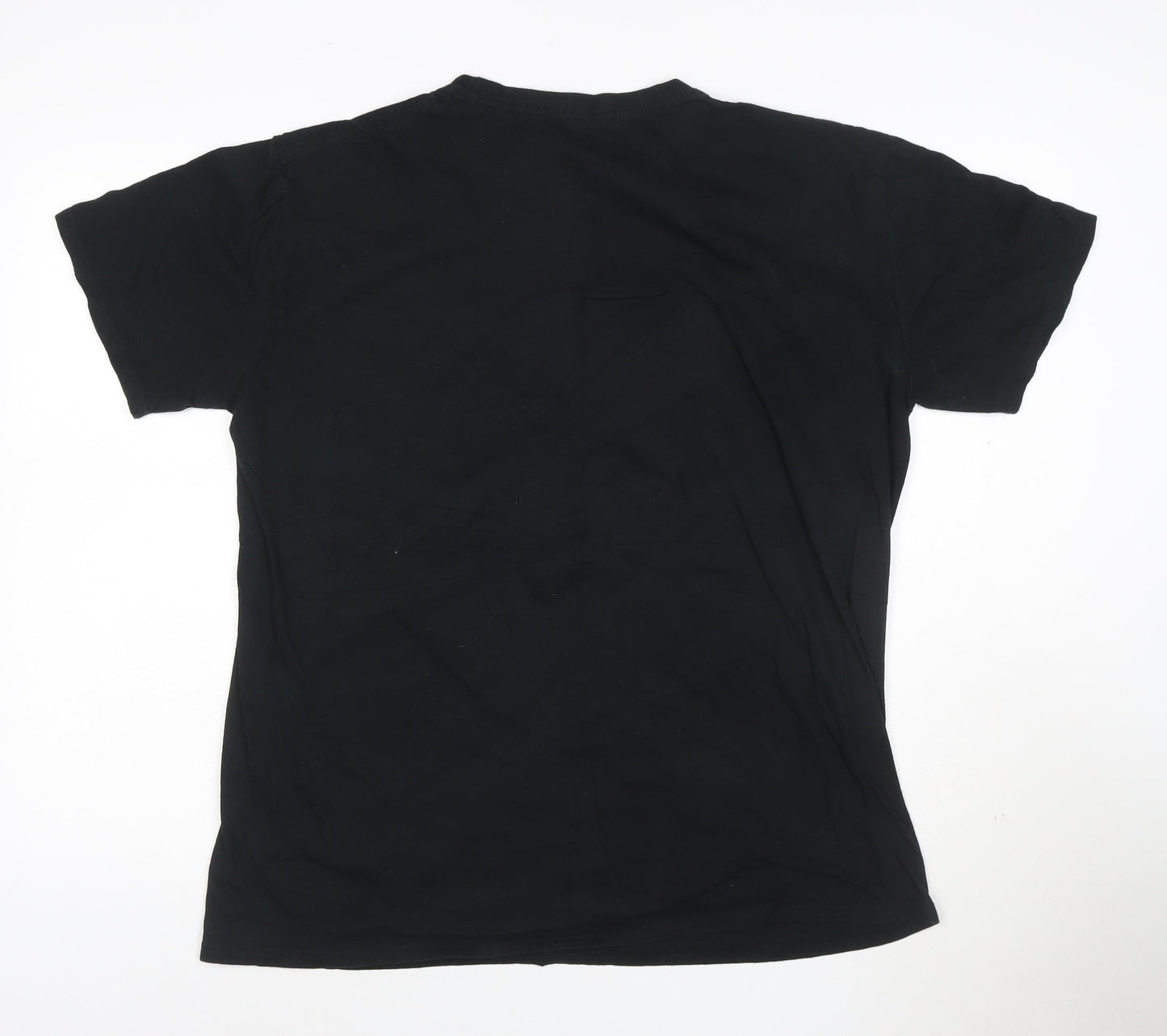 Barbie Women’s Black Graphic T-Shirt M Short Sleeve 100% Cotton