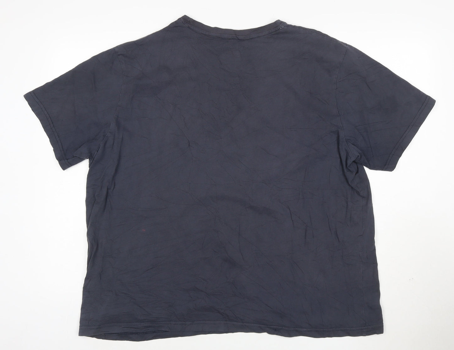 Jacamo Men's Blue McKinley Point Alaska Graphic T-Shirt 1XLT