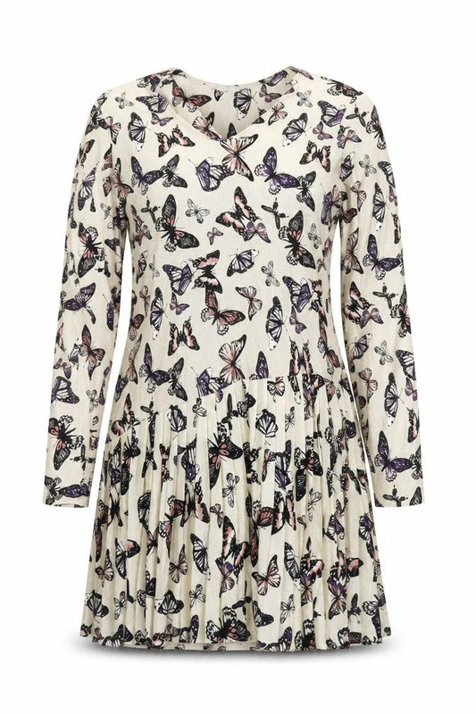 Marks and Spencer Women’s Multicoloured Size 16 Butterfly Fit & Flare Dress