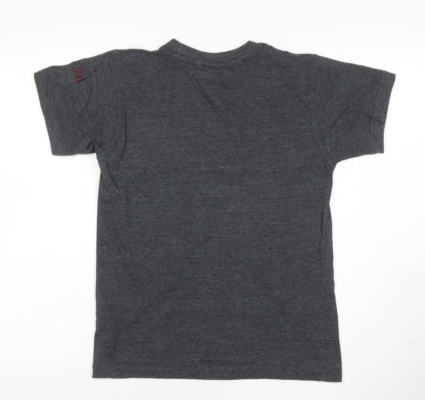 Oxford University Mens Grey XS Graphic Cotton T-Shirt