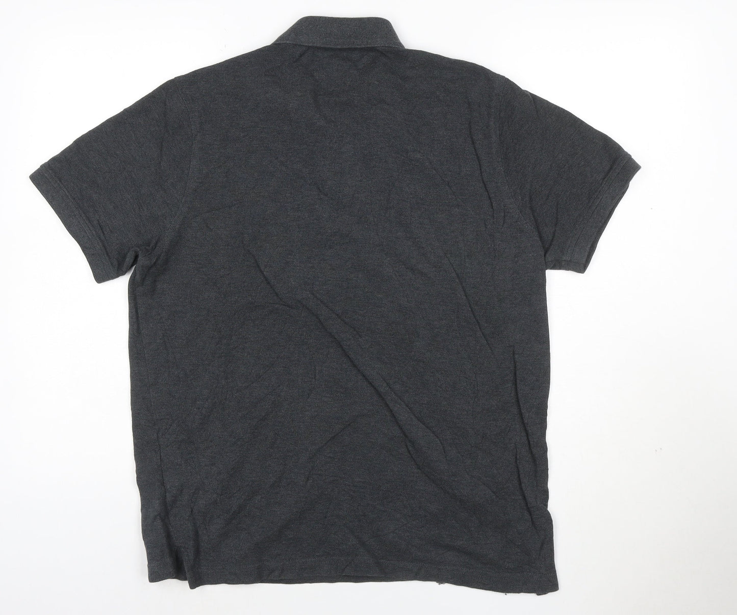 Tommy Hilfiger Men’s Grey Slim Fit Polo Shirt Size L