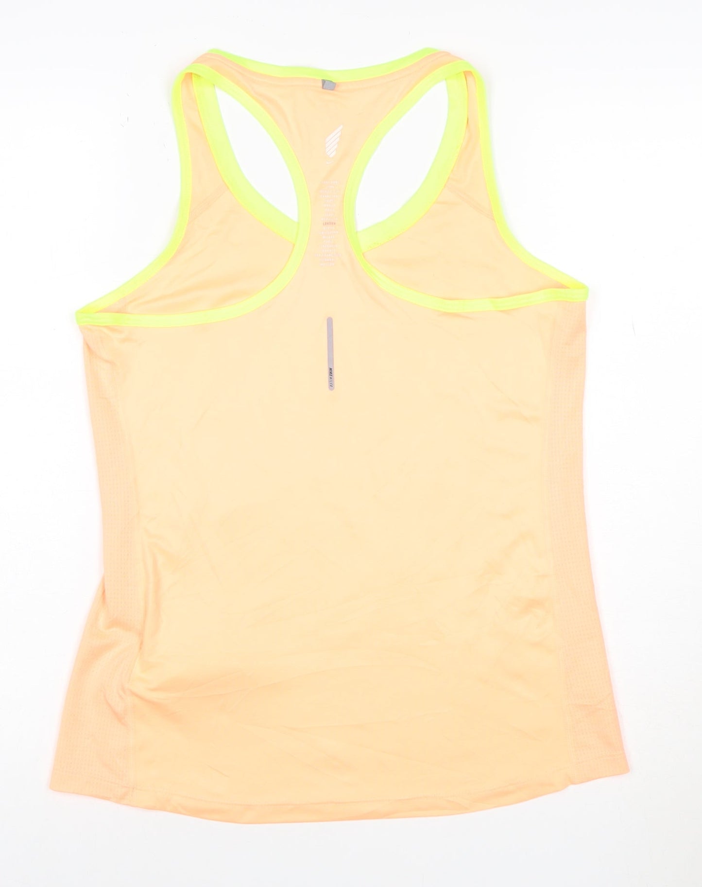 Nike Womens Orange Dri-Fit Running Tank Top Medium