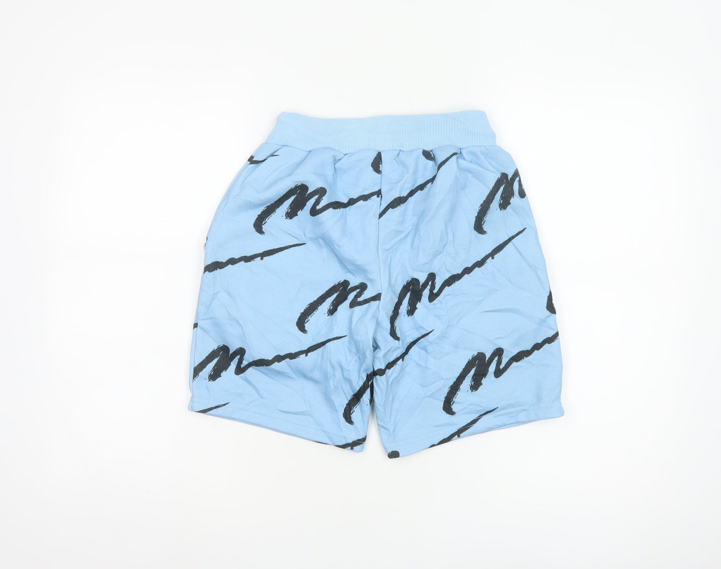 boohooMAN Men's Blue XS Sweat Shorts Drawstring Casual Wear