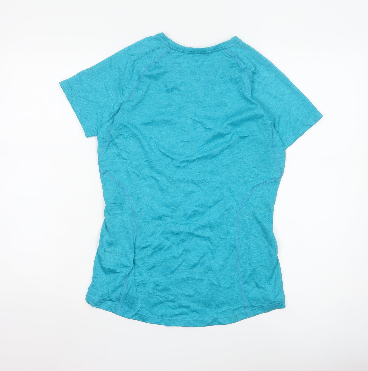 Montane Women Blue Activewear T-Shirt UK10 Lightweight Quick Dry