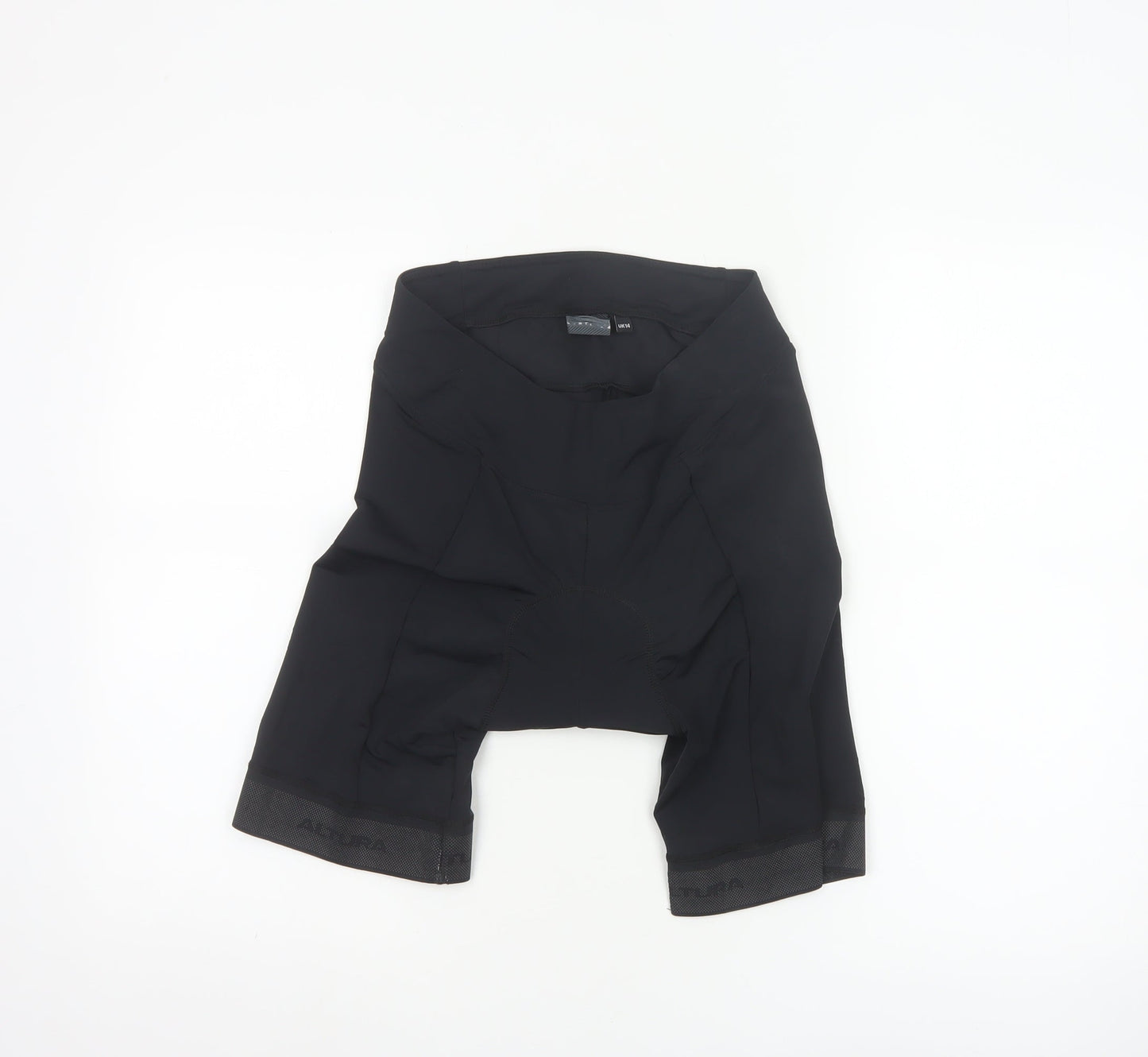 Altura Womens Black Cycling Biker Shorts Size 14 Nylon Stretch
