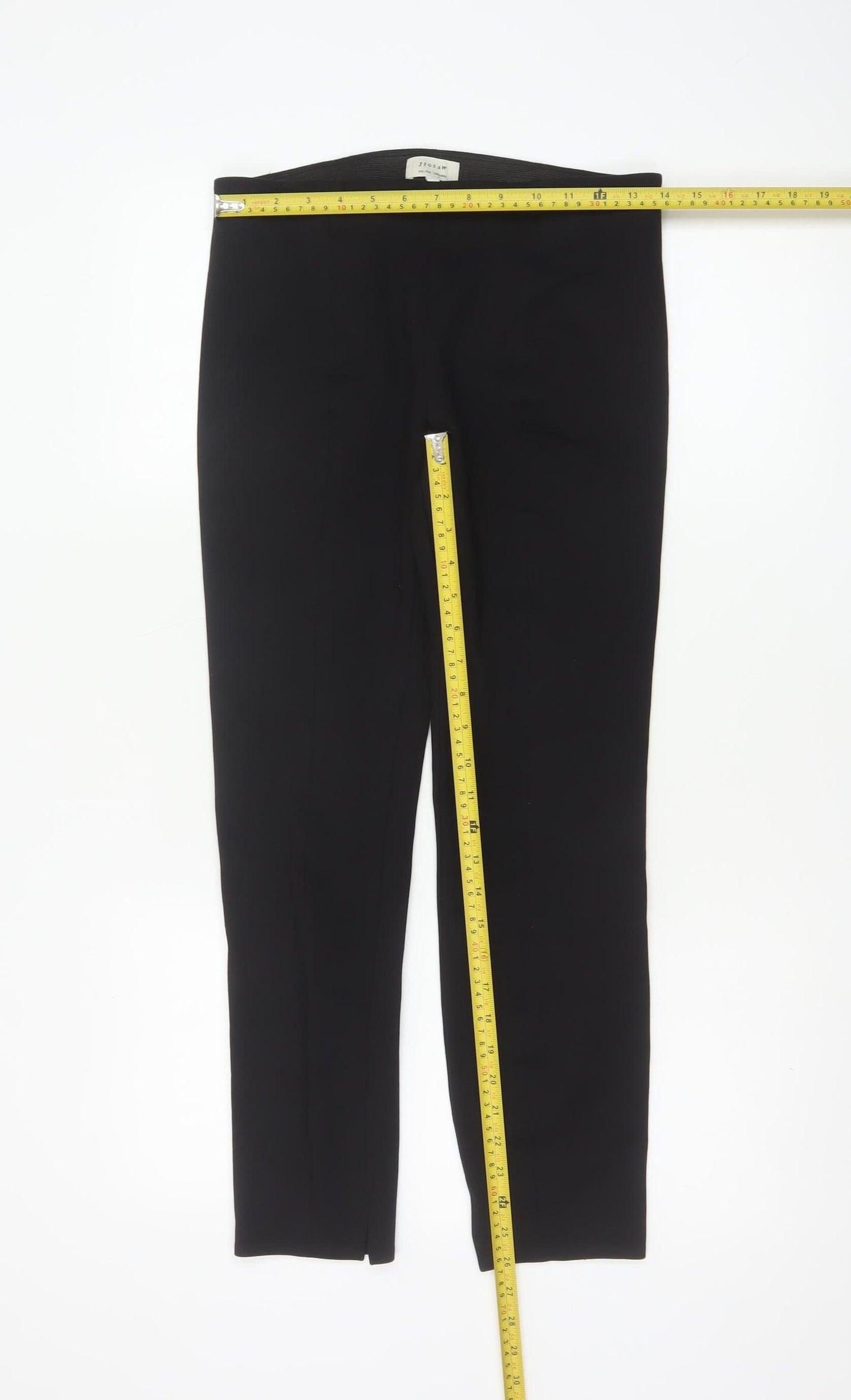 Jigsaw Women's Black Slim Fit Stretch Leggings S