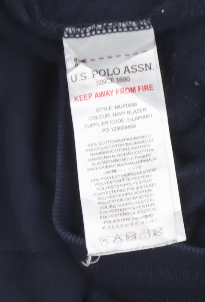 U.S. Polo Assn. Men's Blue Jogger Trousers S Regular Fit