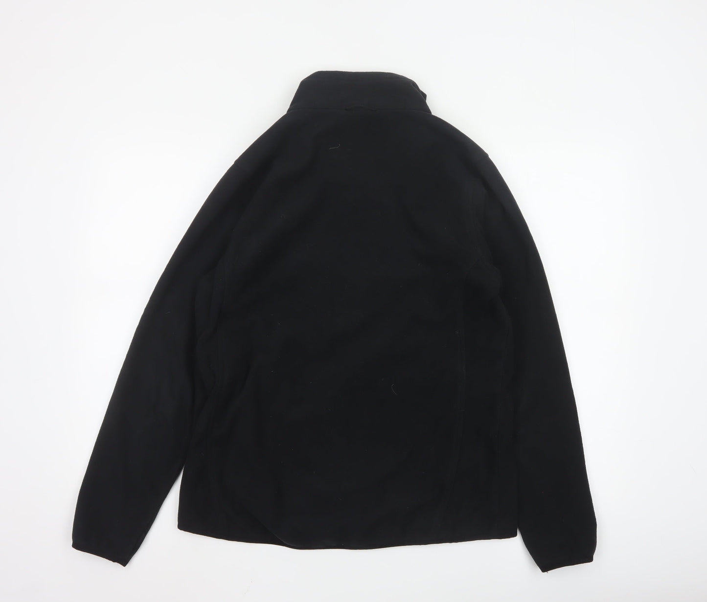 TOG24 Women's Black Fleece Jacket Size 16 Full Zip Outdoor Wear