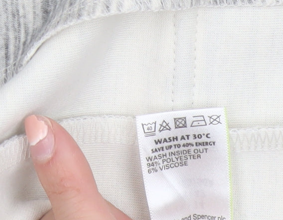Marks and Spencer Women’s Grey Regular Blazer Size 14