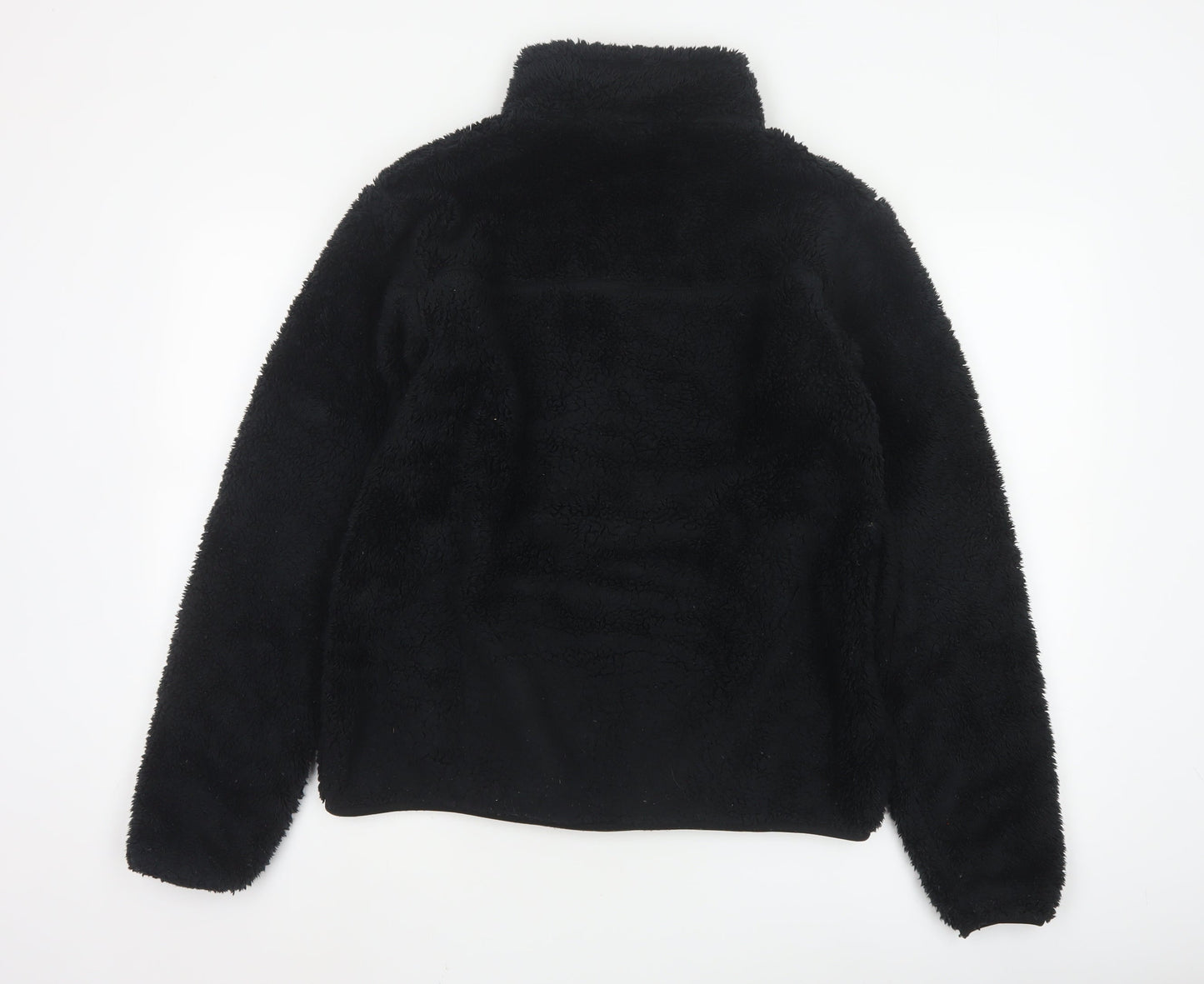 Mountain Warehouse Women Black Small Fleece Pullover Sweatshirt