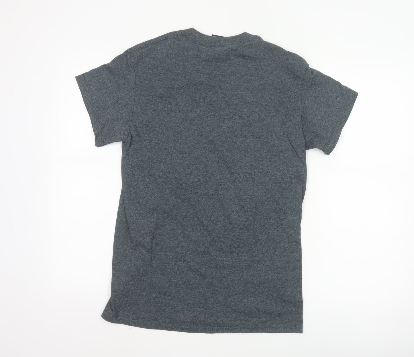 Thrasher Men's Grey Flame Logo Short Sleeve T-Shirt Size S