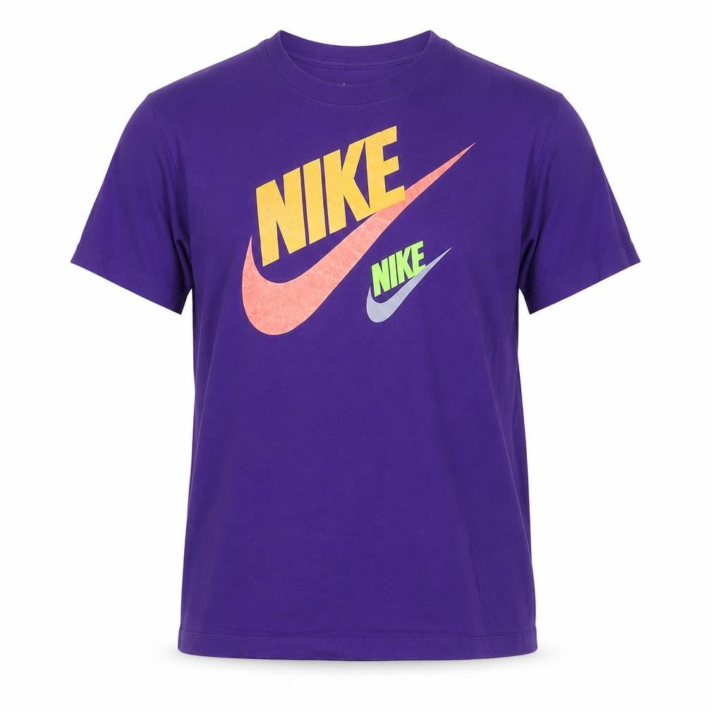 Nike Men's Purple Graphic Logo Sports T-Shirt Size S