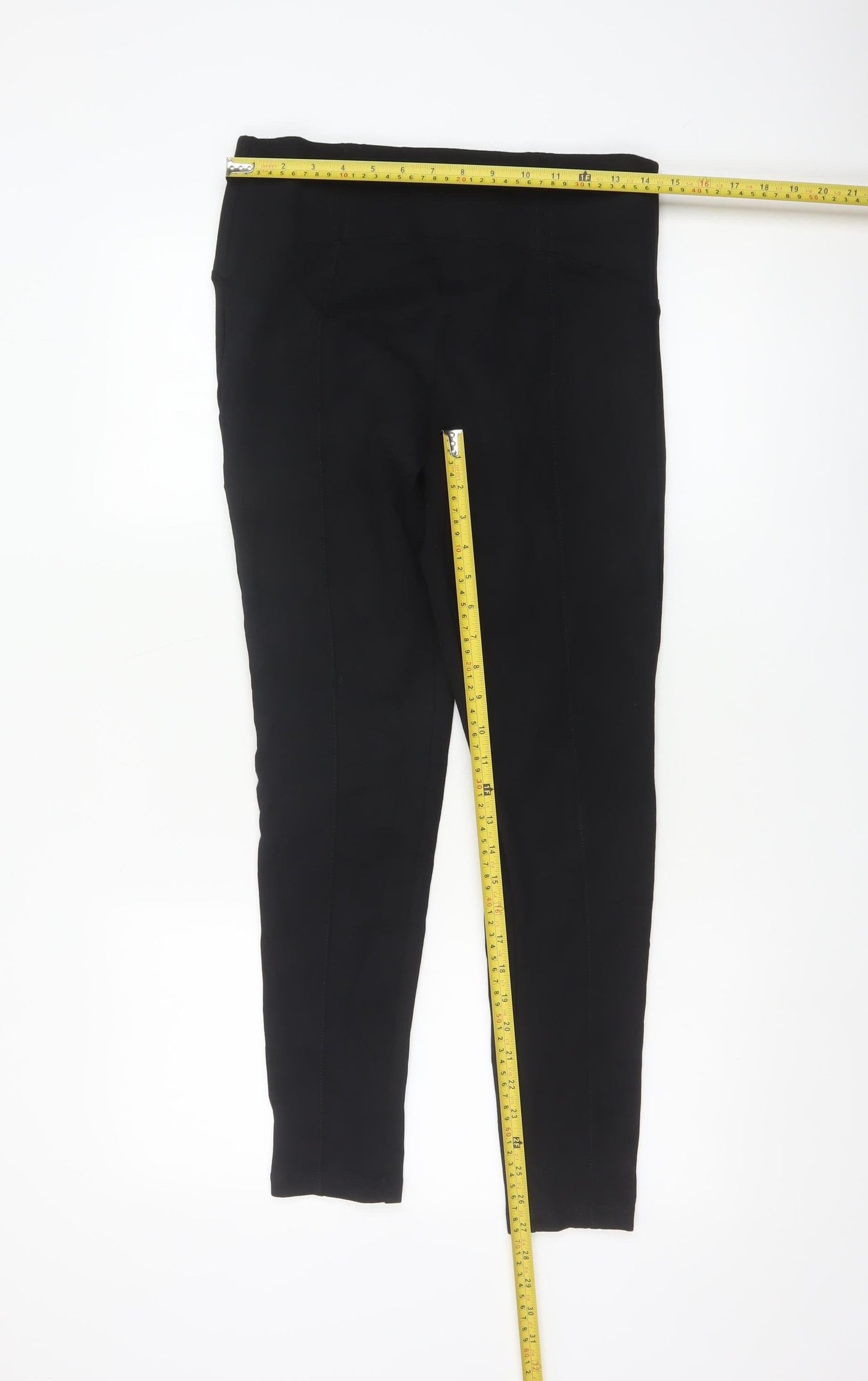 Marks and Spencer Women’s Black High Rise Slim Fit Leggings Size 12