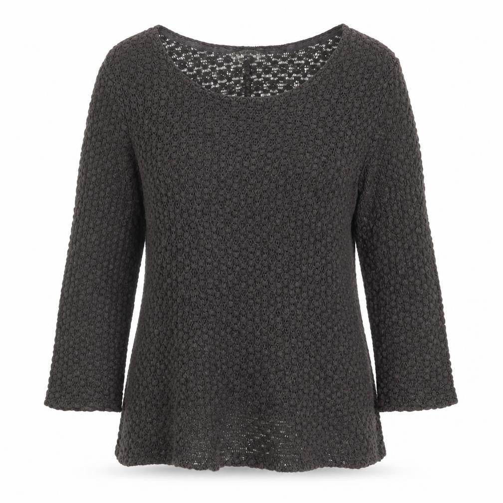FatFace Women Brown Knit Cotton Pullover Jumper Size 14