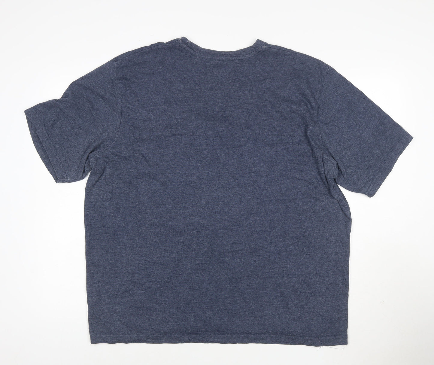 Jacamo Men's Blue Nature Print Crew Neck 1XL T-Shirt