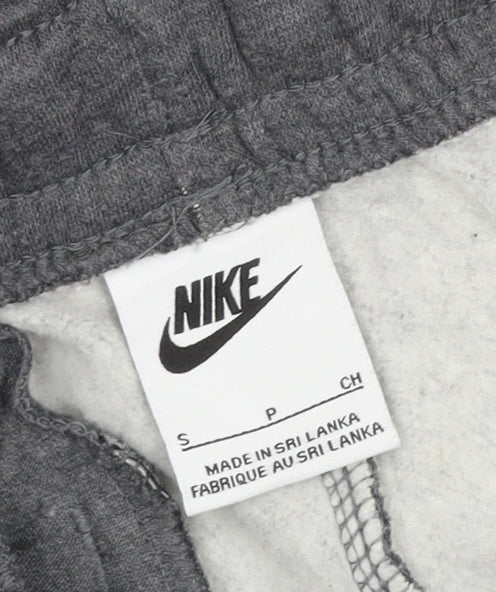Nike Men's Grey Jogger Sweatpants Small Regular Fit Cotton Blend