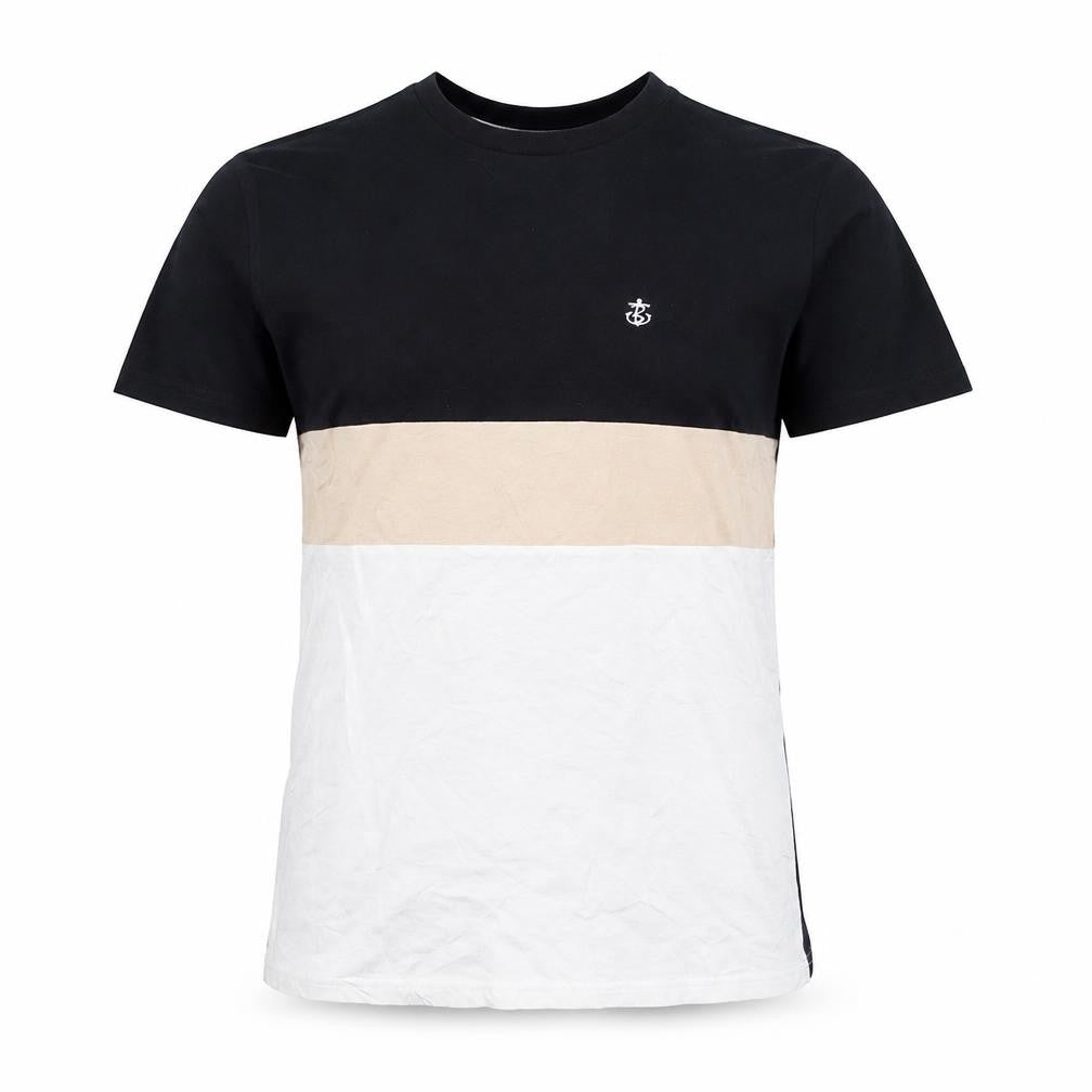 Blakeley Clothing Co. Men's Multicoloured Crew Neck Cotton T-Shirt Size S