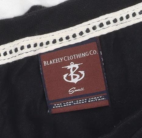 Blakeley Clothing Co. Men's Multicoloured Crew Neck Cotton T-Shirt Size S
