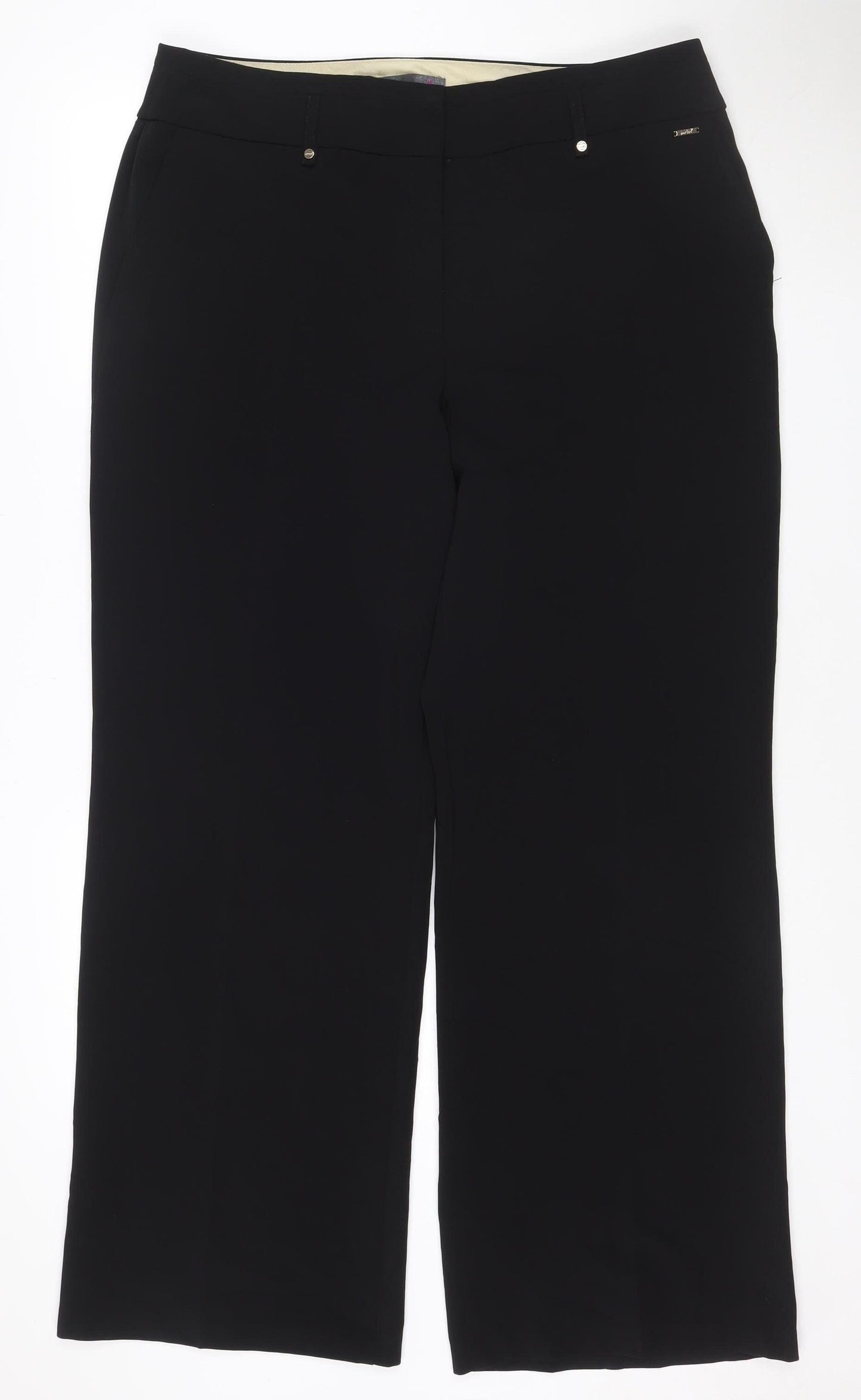 Marks and Spencer Women's Black Size 16 Dress Pants