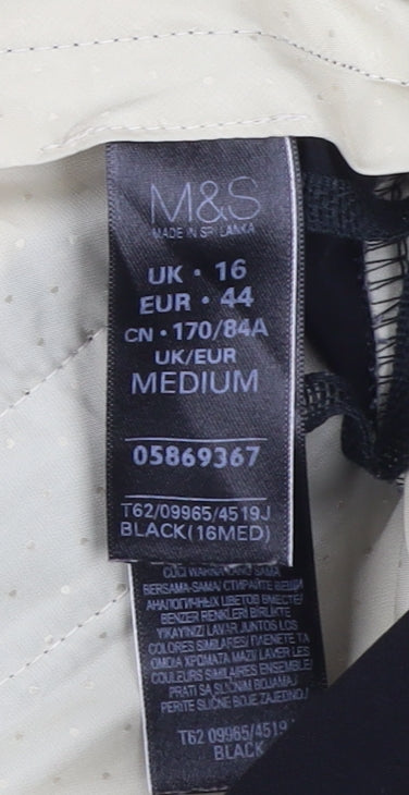Marks and Spencer Women's Black Size 16 Dress Pants