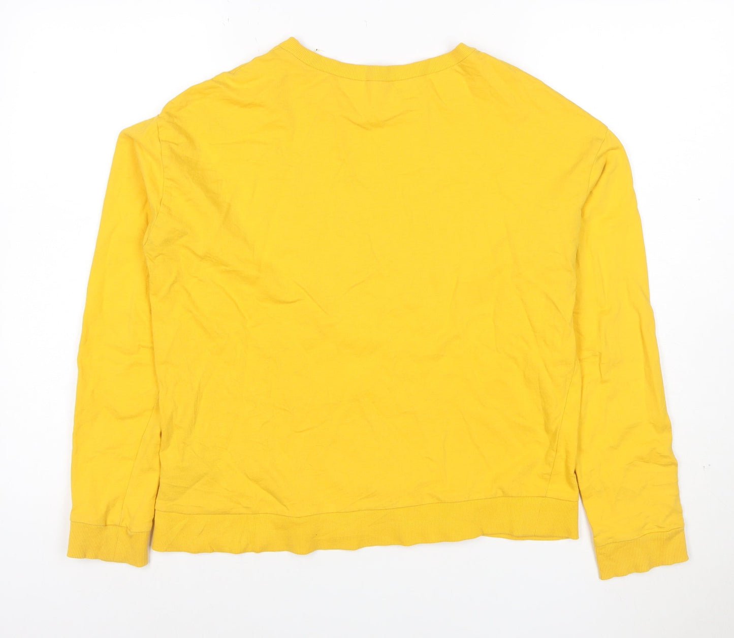 H&M Women's Yellow Toronto Bears Cotton Pullover Sweatshirt M