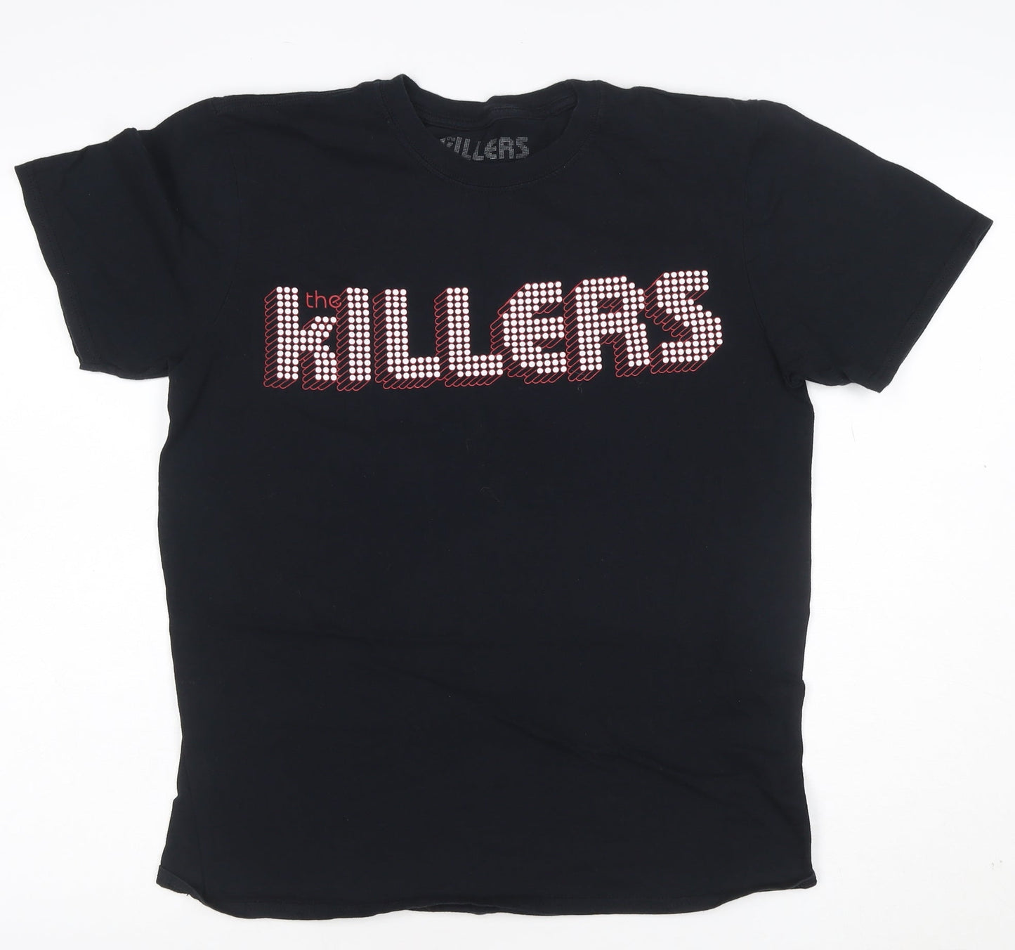 The Killers Women's Black Cotton Band T-Shirt M Short Sleeve